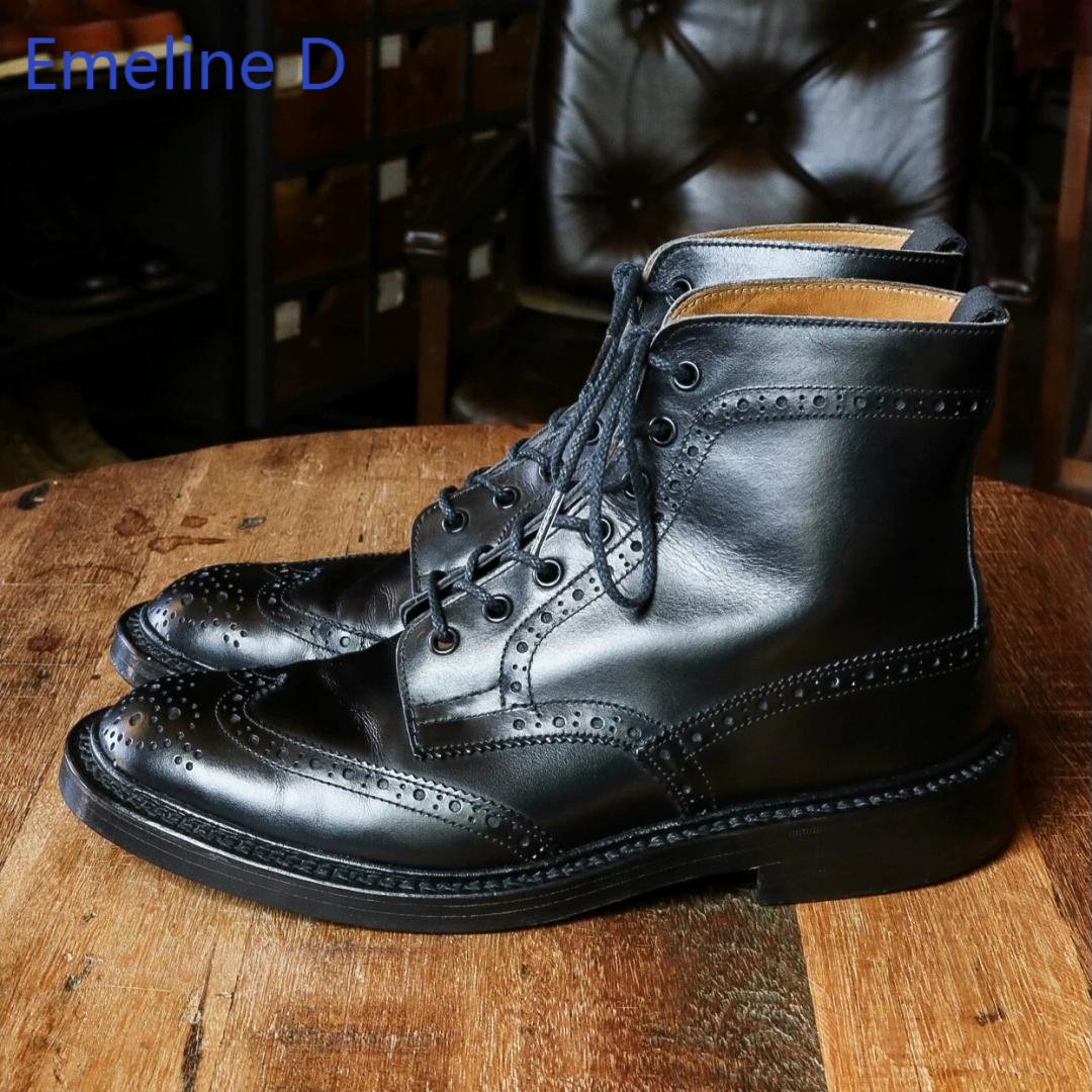 Botas de cano curto masculinas - Formal Men Daily Wear Footwear avaliação e preço