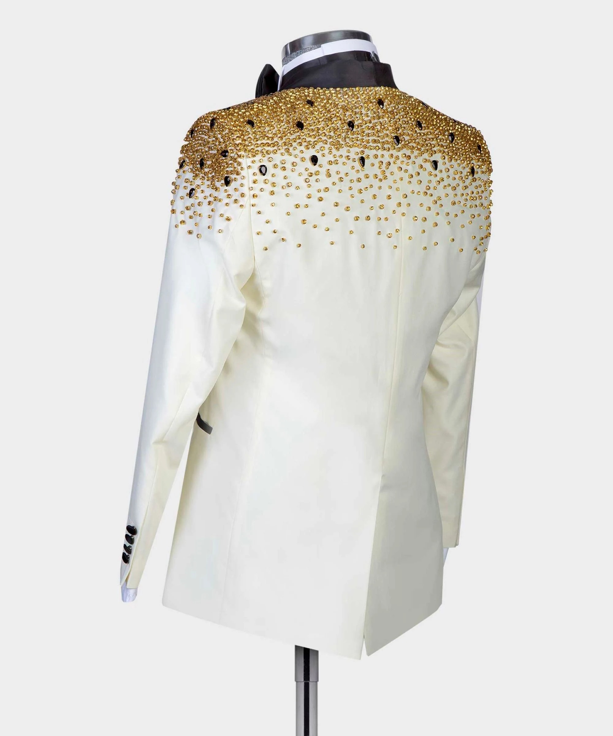 Homem de luxo cristais frisado - Men Formal Wear Modern avaliação e preço