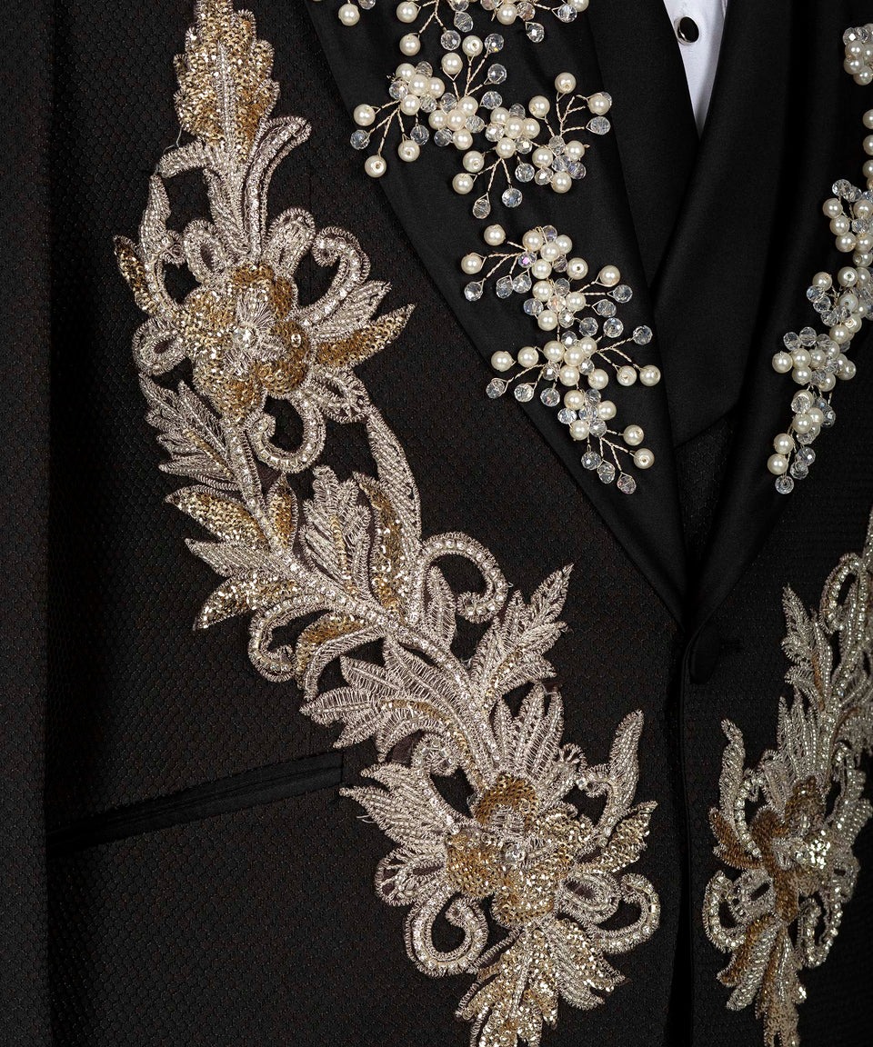 Ternos de casamento luxuosos s - Men Formal Wear Modern avaliação e preço